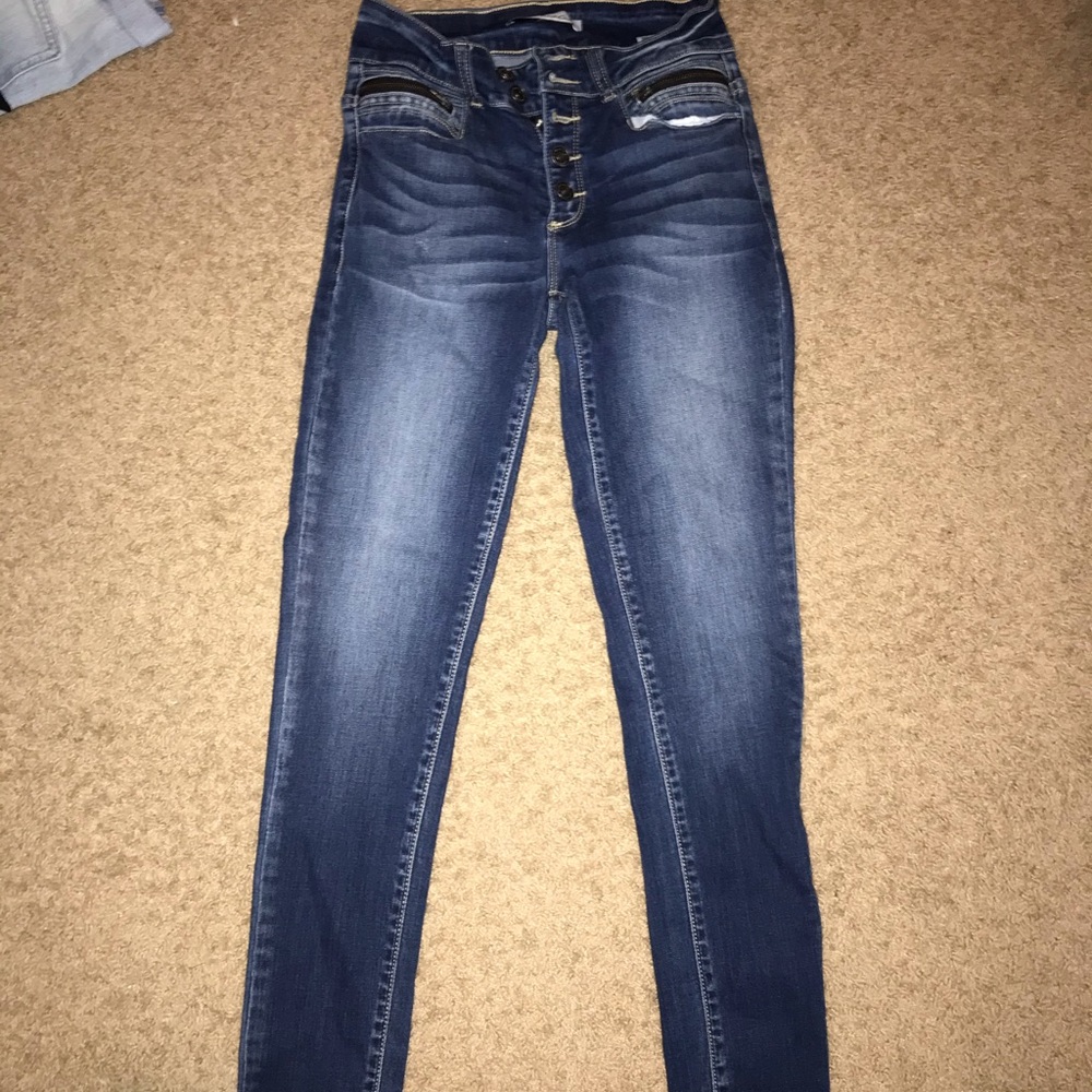Kancan skinny blue jeans